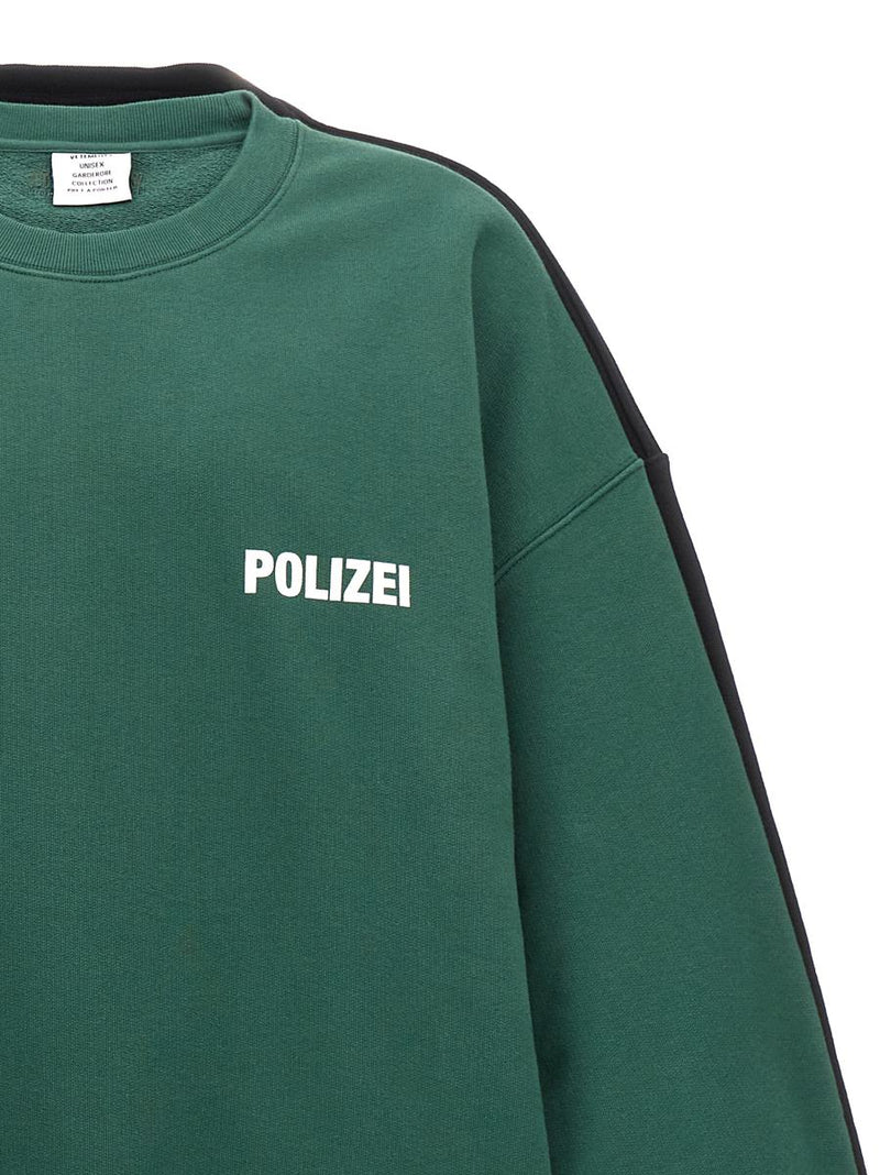Vetements 'Polizei/Securite' Sweatshirt