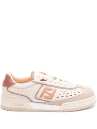 Fendi Fendi Match Leather Sneakers