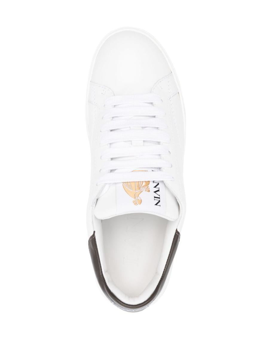 Lanvin Ddb0 Sneaker With Contrasted Embroideries Shoes