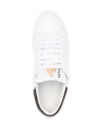 Lanvin Ddb0 Sneaker With Contrasted Embroideries Shoes