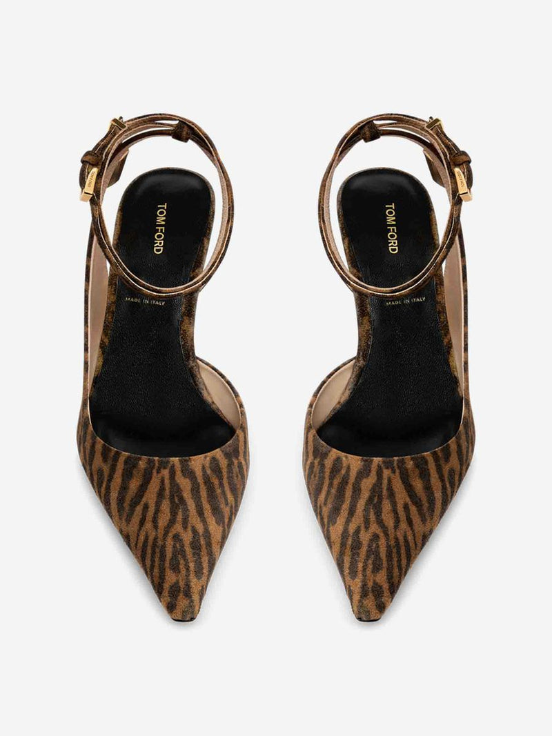 Tom Ford Printed Heel Sandals
