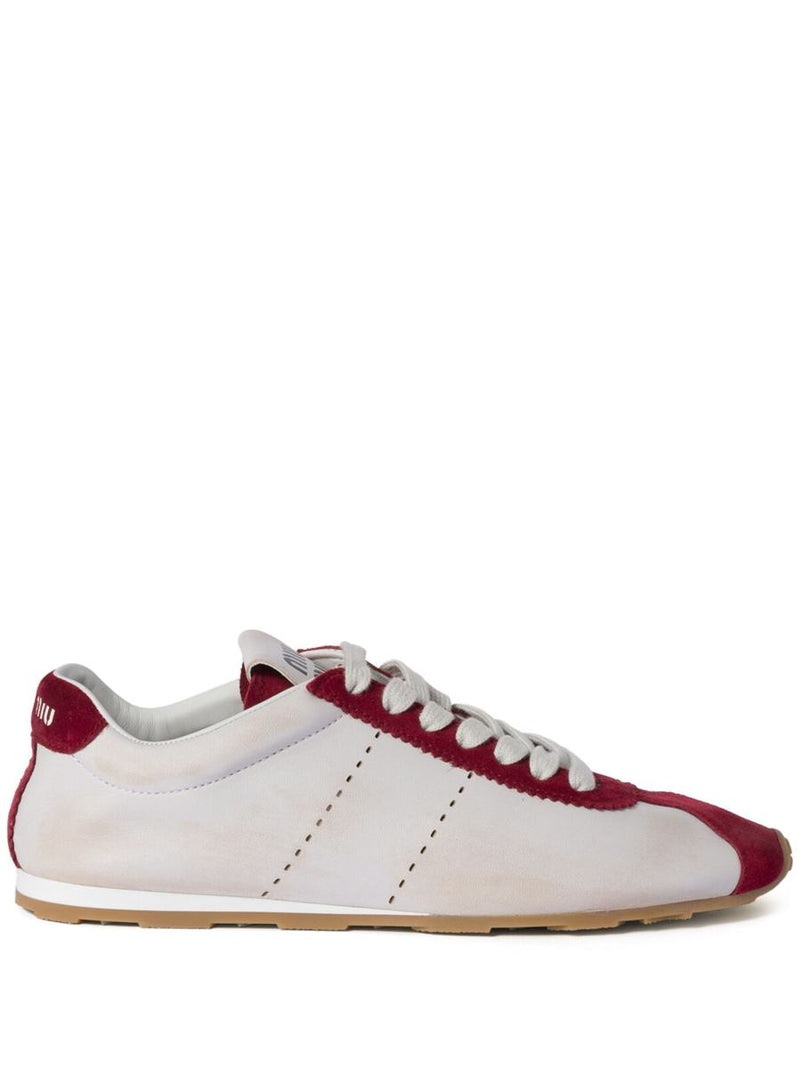 Miu Miu Allacciate Nappa Deco'+Scamosci