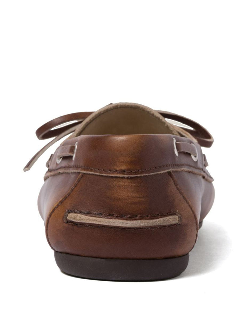 Miu Miu Unlined Bleached Leather Loafers Shoes