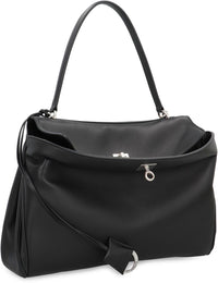 Balenciaga Rodeo Media Leather Handbag