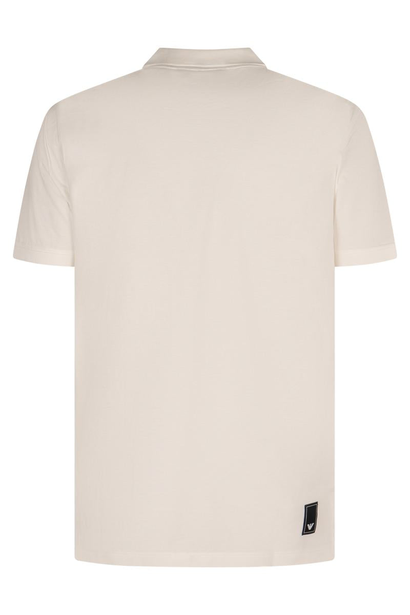 Emporio Armani Knitted Cotton Polo Shirt