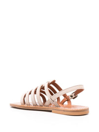 K.Jacques Homere Leather Flat Sandals