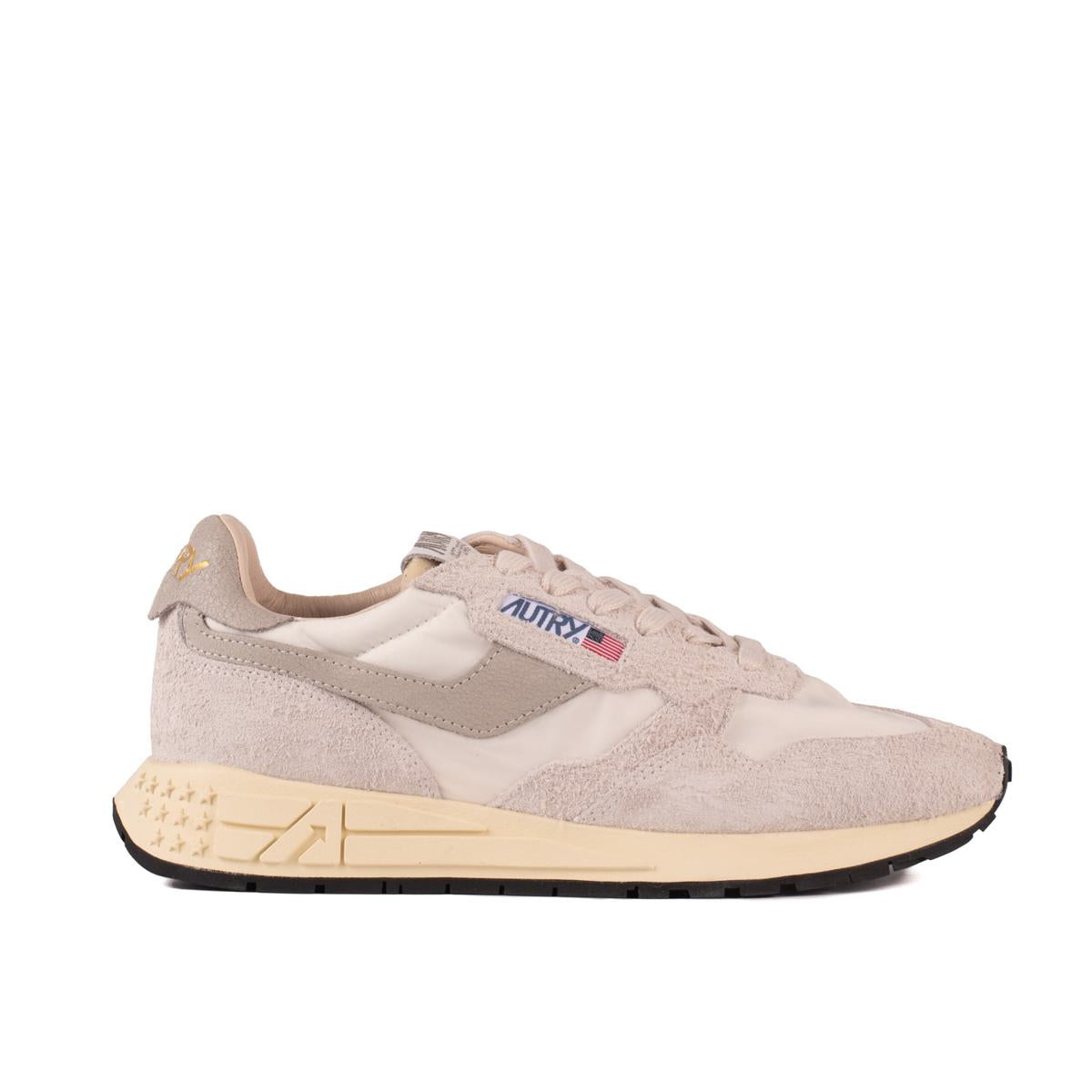 Autry Reelwind Low Nylon And Suede Sneakers