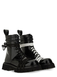 Moschino Lace-Up Boot