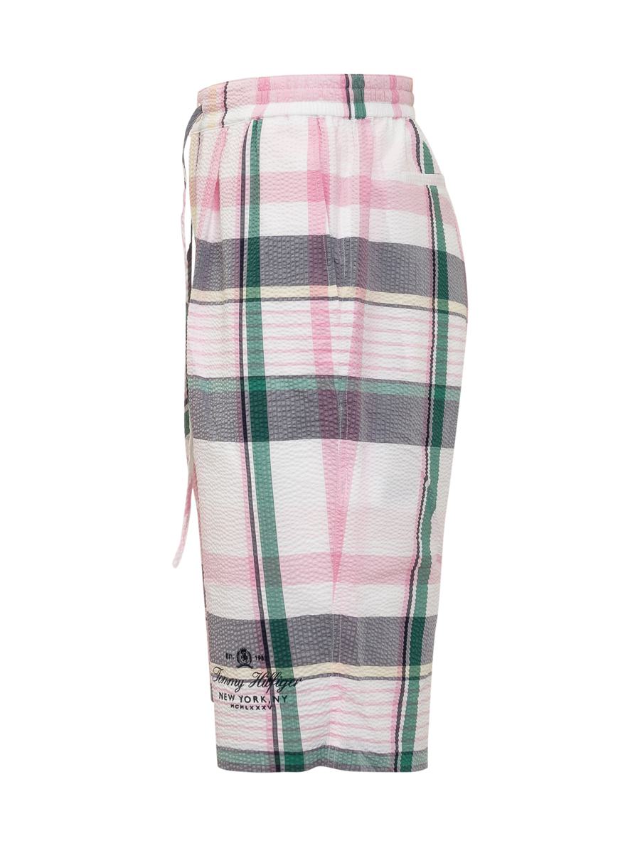 Tommy Hilfiger Plaid Bermuda Shorts