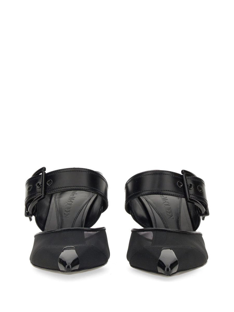 Alexander McQueen Punk Sandal With Buckle
