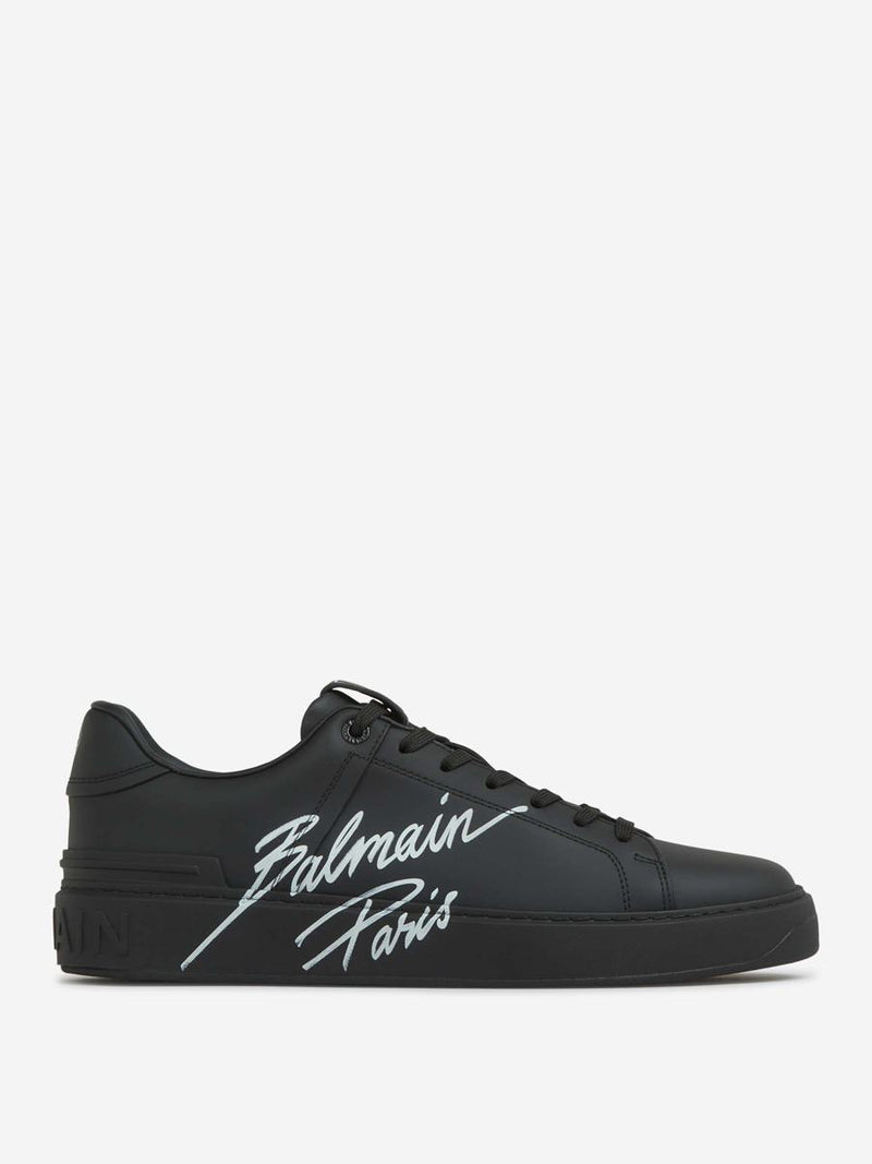 Balmain B-Court Leather Sneakers