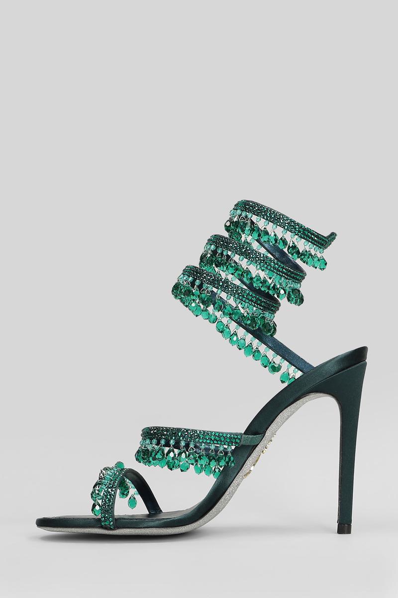 René Caovilla Chandelier Sandals