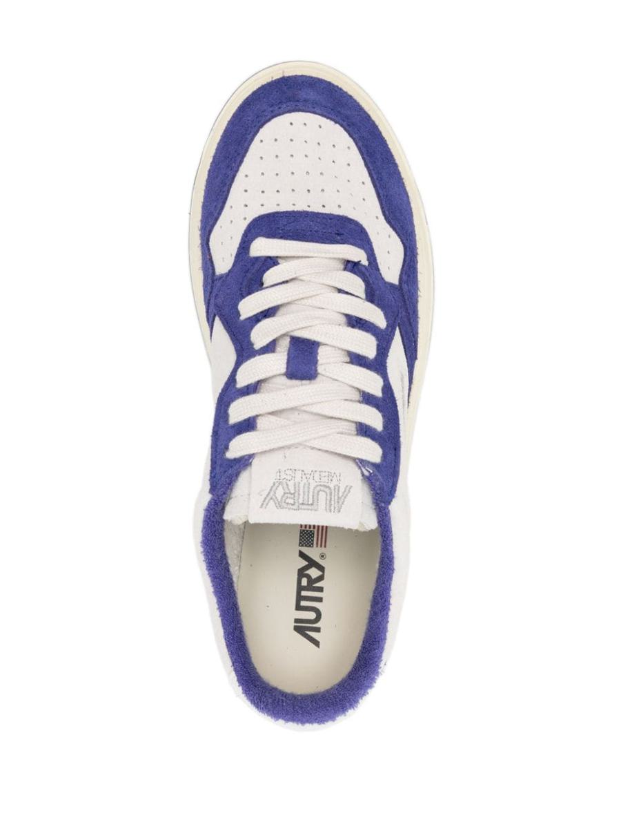 Autry Medalist Low Leather And Suede Sneakers