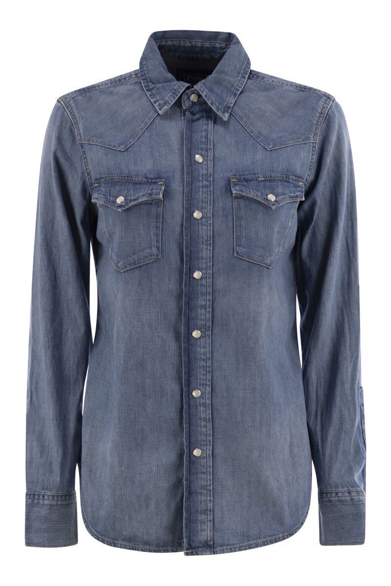 Polo Ralph Lauren Denim Western Shirt