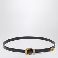 Valentino Garavani Vlogo Signature Belt In Polished Calfskin