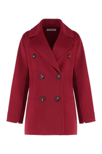 'S Max Mara Caban Virgin Wool Coat