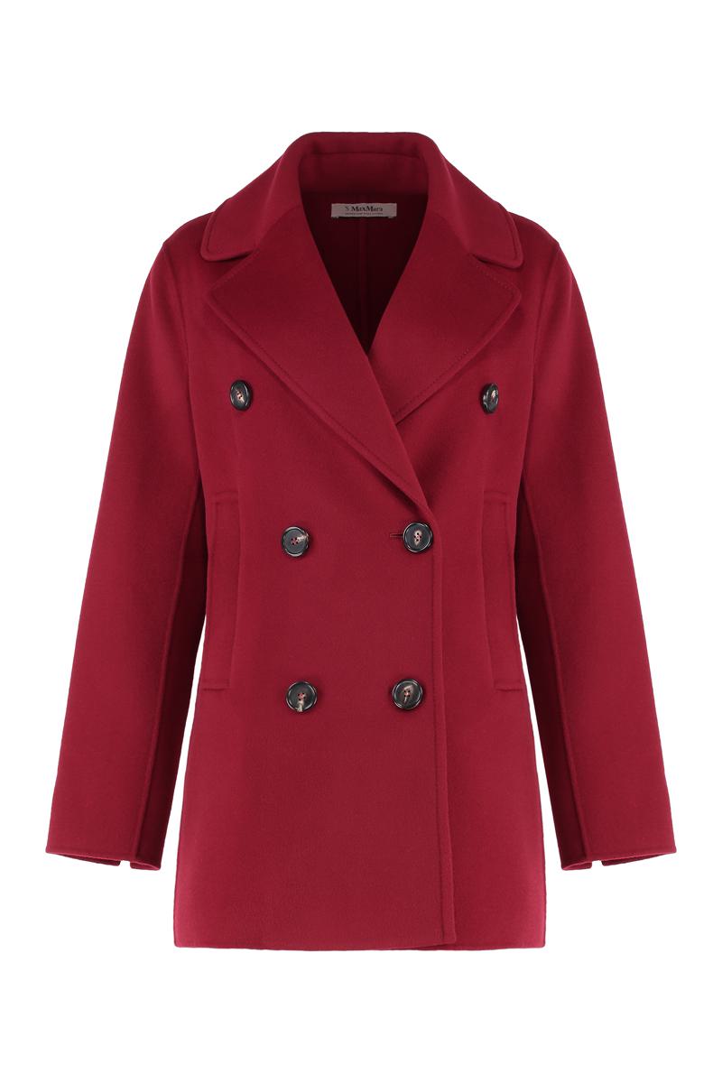 'S Max Mara Caban Virgin Wool Coat