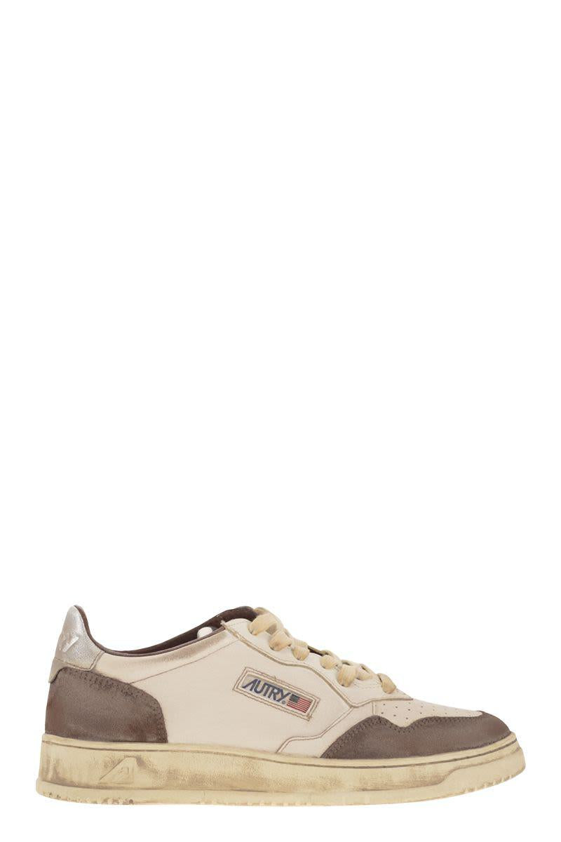 Autry Super Vintage - Leather Sneakers