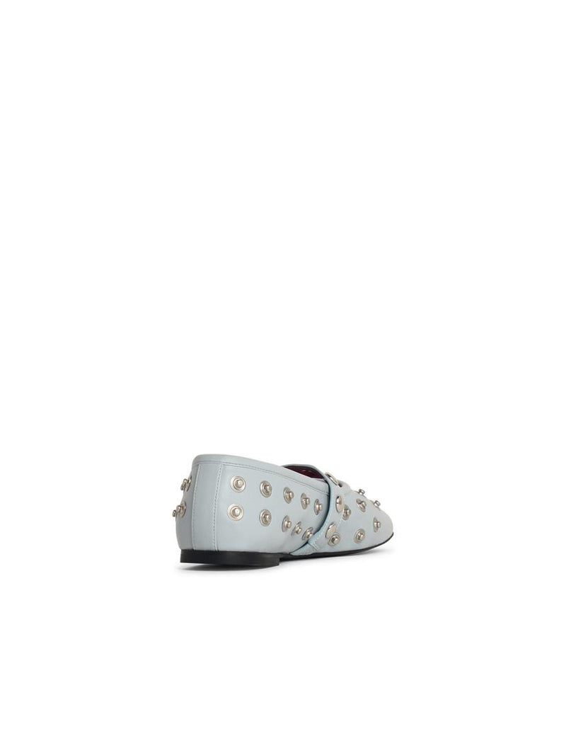 Stella McCartney Ballerina 'Ryder' In Eco Alter Mat Azzurra