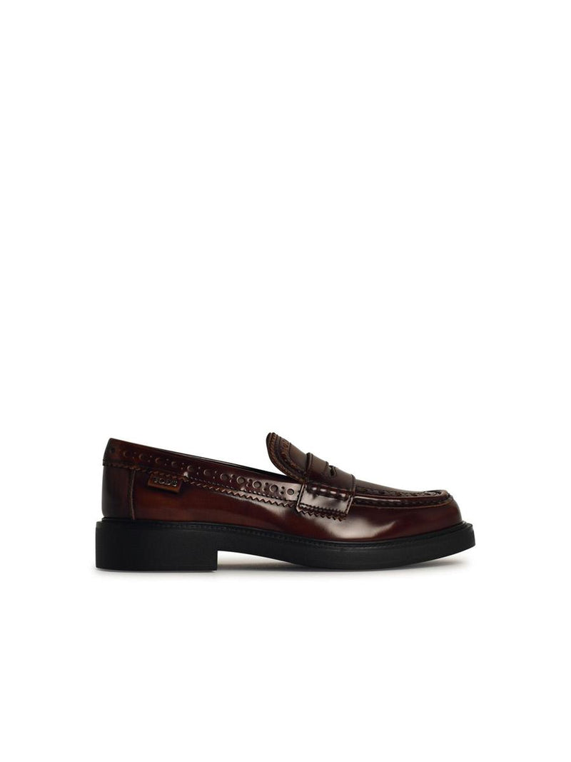Tod'S Brown Leather Loafers
