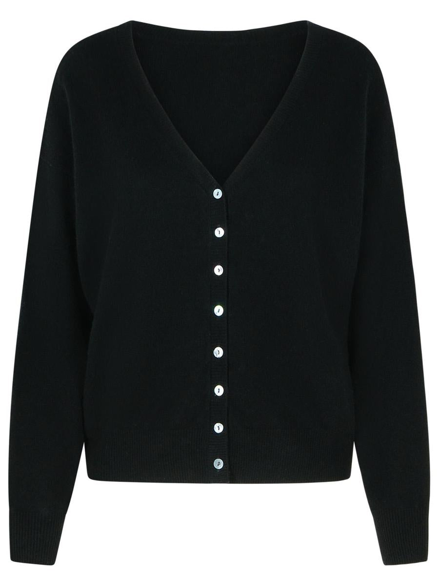 Colorush 'Barbara' Black Cashmere Sweater
