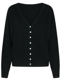 Colorush 'Barbara' Black Cashmere Sweater