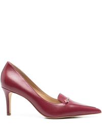 Michael Kors Burgundy Leather Pumps