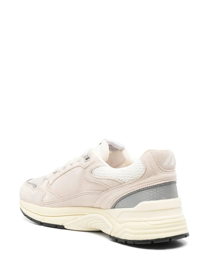 Autry "Hyperway Low" Suede Mesh Sneakers Shoes