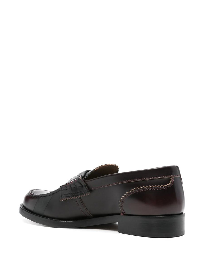 College Leather Loafers