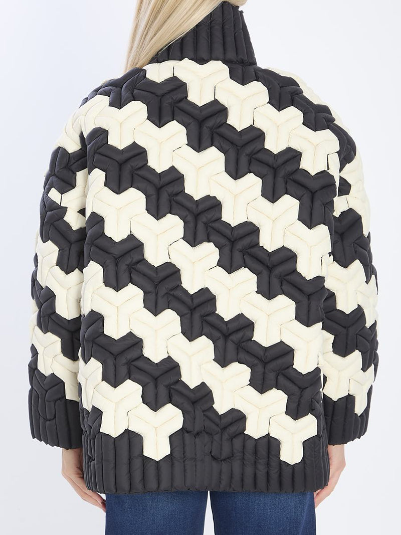 Black And White Puffer Jacket