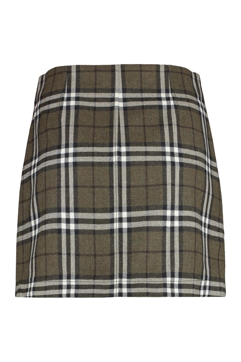 Burberry Wool Mini Skirt