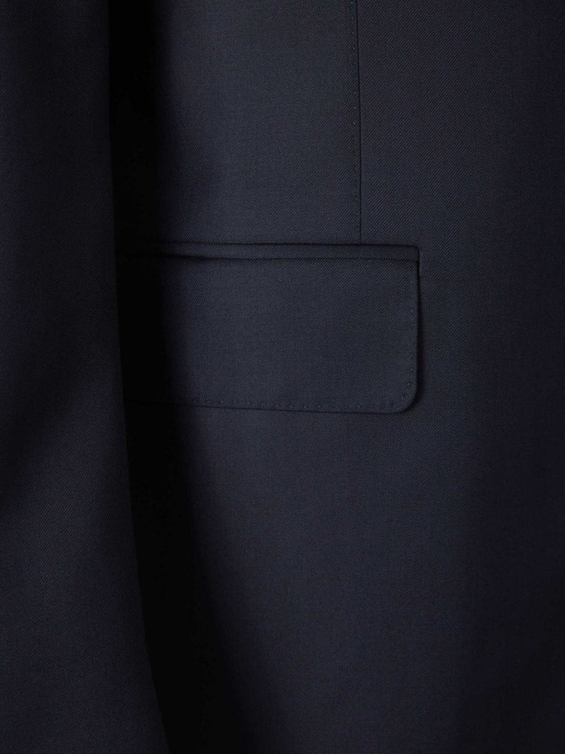 Canali Plain Wool Suit
