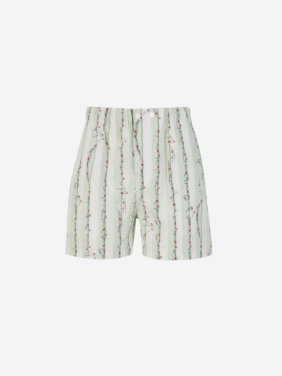 Bottega Veneta Swimmers Printed Bermudas Shorts