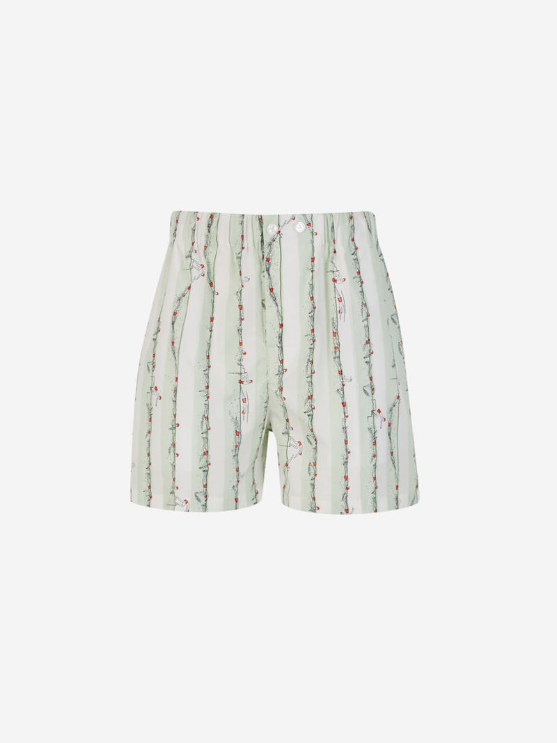 Bottega Veneta Swimmers Printed Bermudas Shorts