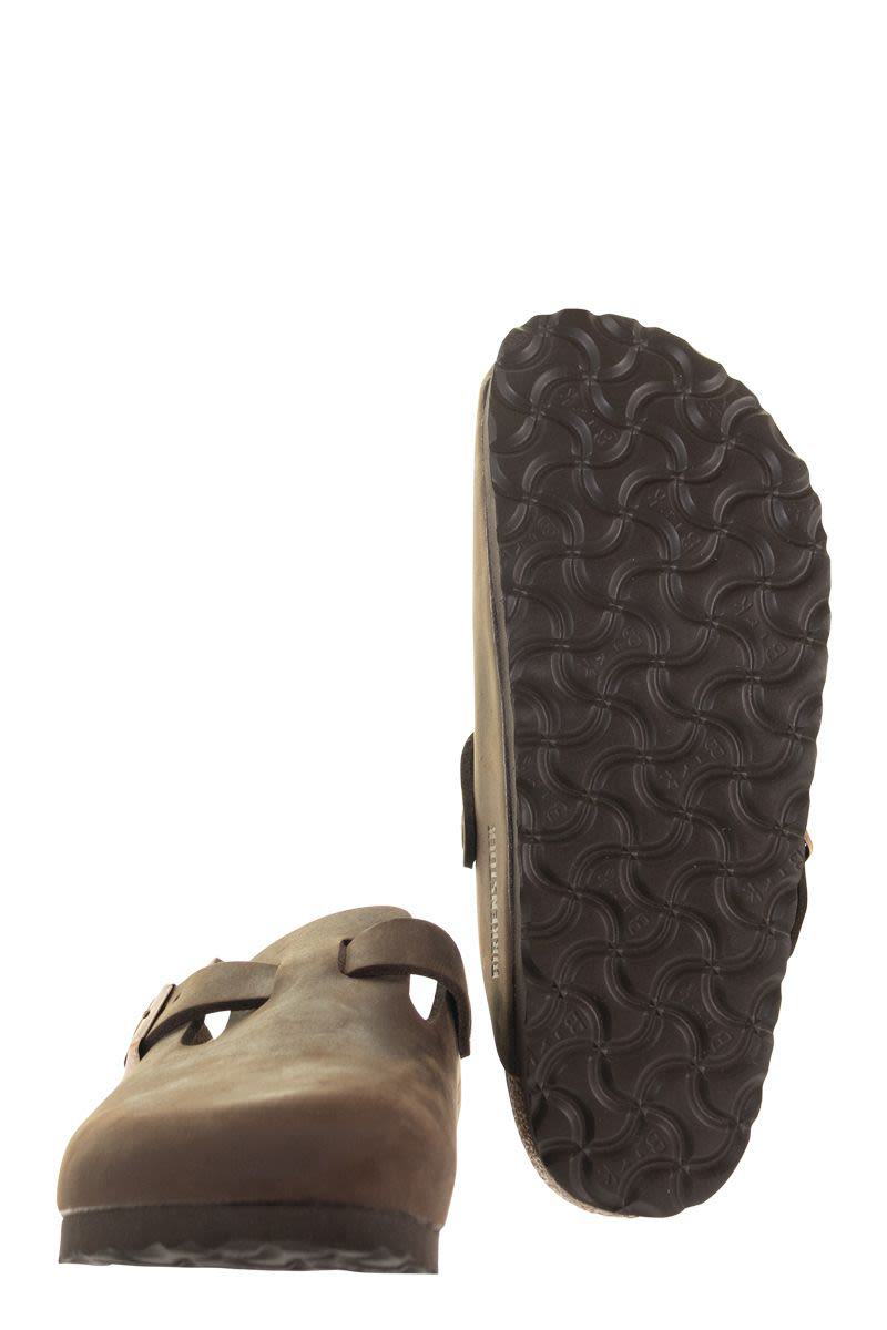 Birkenstock Boston - Oiled Leather Sabot