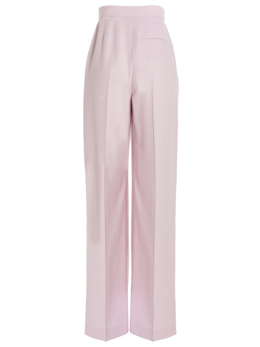 Alexander McQueen Pants With Front Pleats