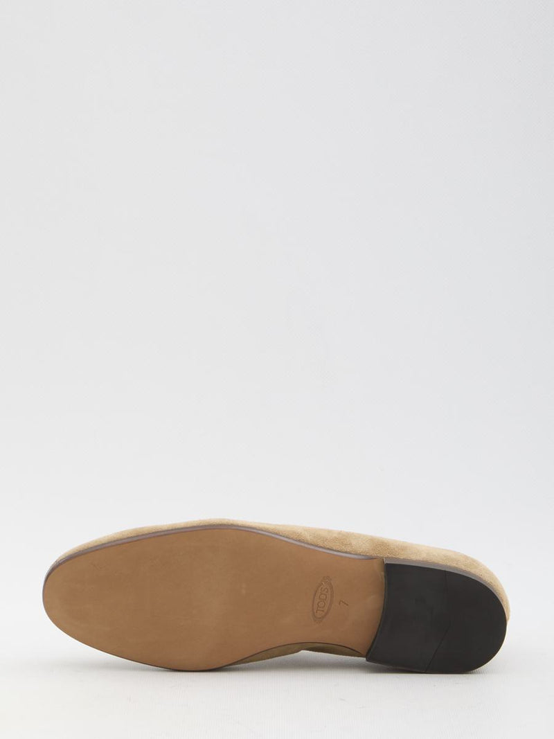 Suede Loafers