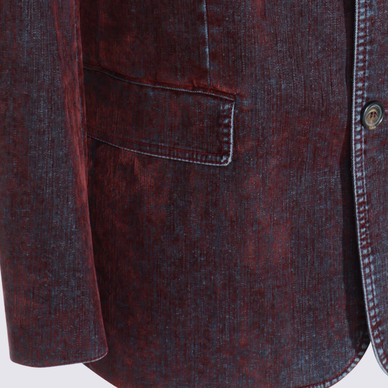 MM6 Maison Margiela Multicolor Cotton Blazer