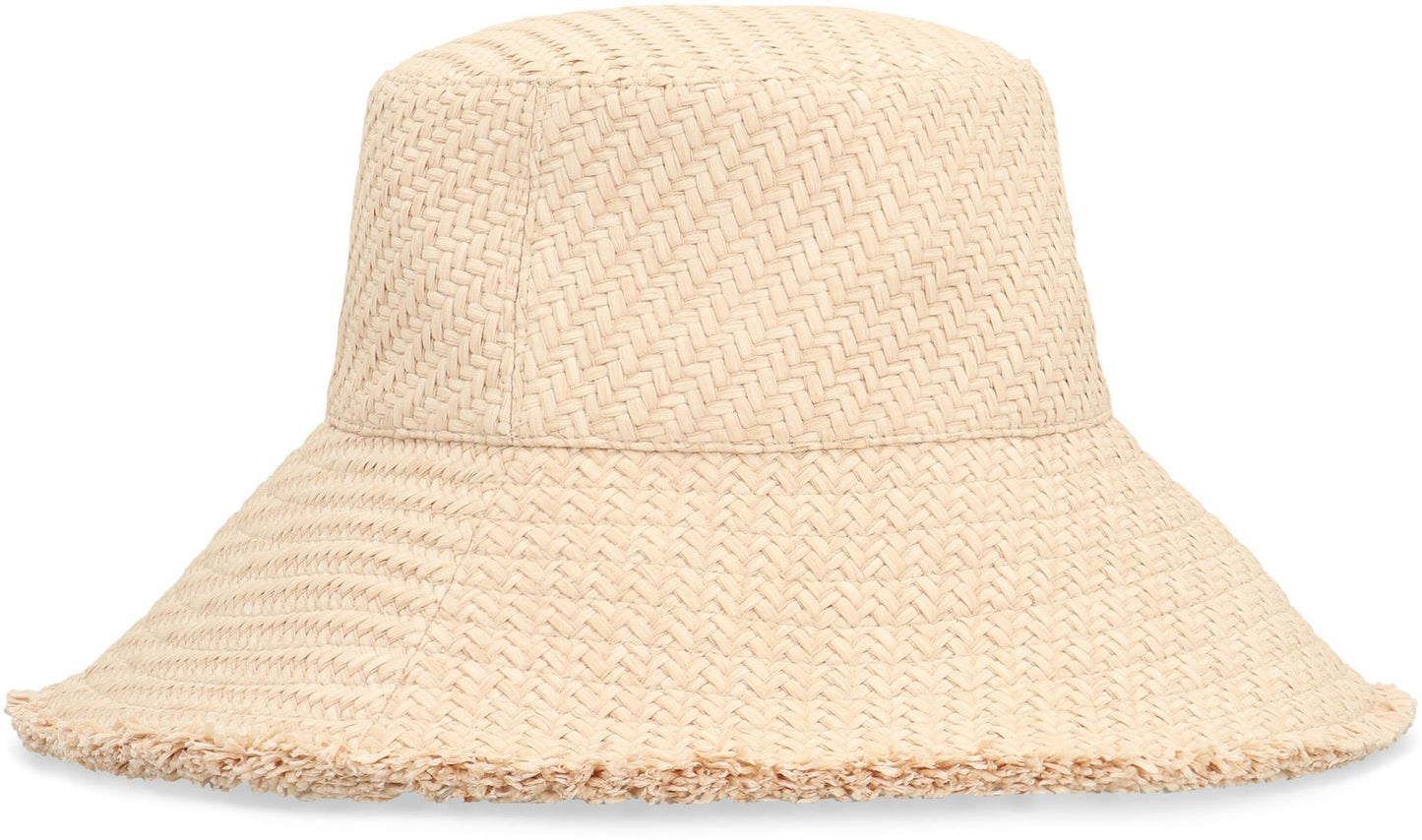 Moncler Raffia Wide Brim Hat