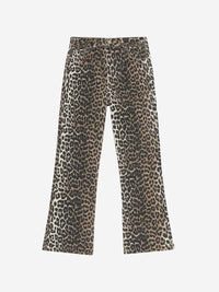 Ganni Printed Cropped Jeans