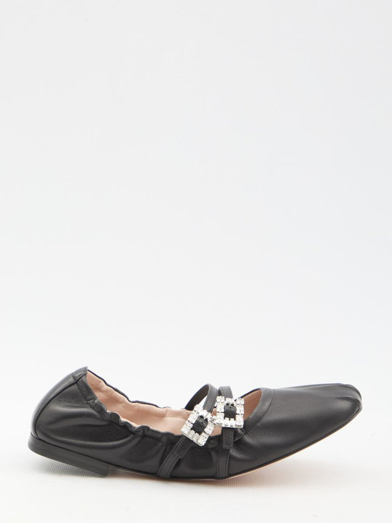 Nappa Ballerinas With Straps