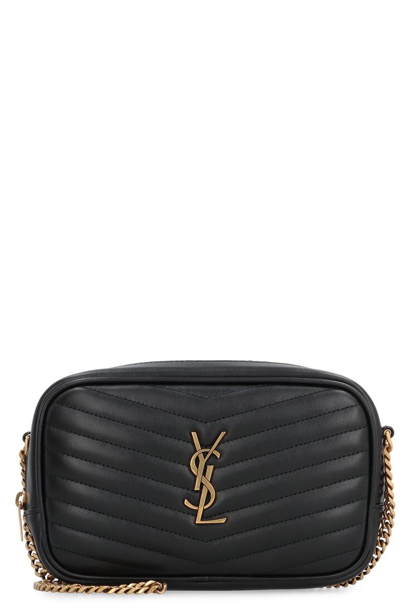 Saint Laurent Lou Leather Mini Crossbody Bag