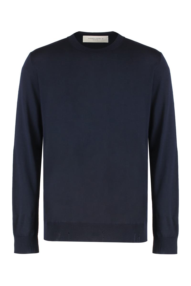 Golden Goose Deen Crew-Neck Wool Sweater