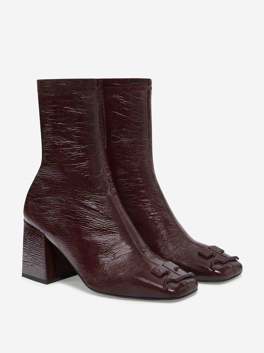 Courrèges Vinyl Ankle Boots