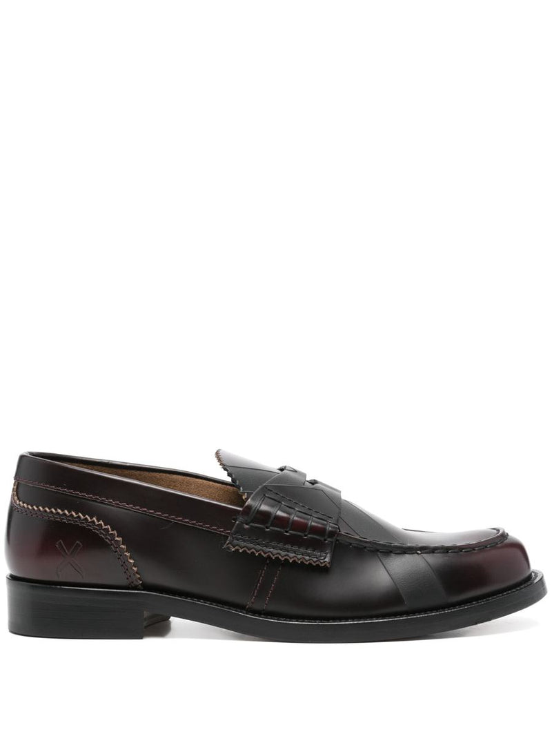 College Leather Loafers