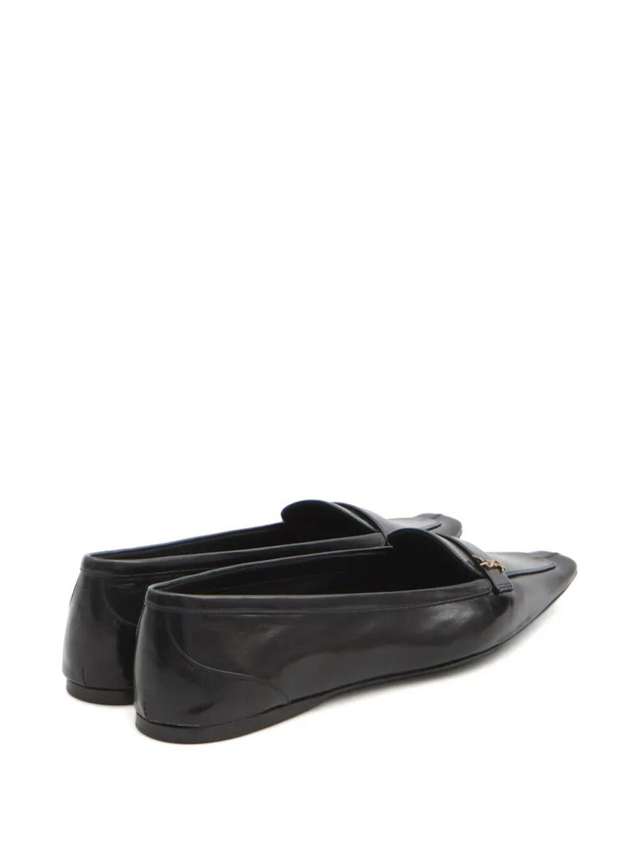 Saint Laurent Smooth Leather Poppy Ballerinas Shoes