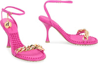 Bottega Veneta Dot Heeled Sandals