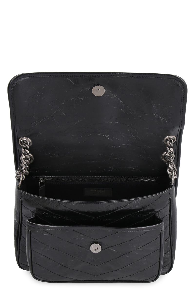 Saint Laurent Niki Quilted Leather Shoulder Bag