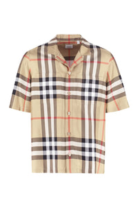 Burberry Short Sleeve Silk Shirt
