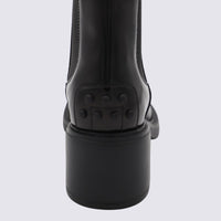 Tod'S Black Leather Boots